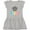 AC-Heather Grey, variant on Inktastic Easter Just Hangin' with My Peeps Girls Toddler Dress