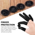 thumbnail image 3 of LQQBOX 200pcs Disposable Latex Finger Cots Protective Fingertips Gloves Rubber Industrial Fingerstall Sleeves(Black), 3 of 7
