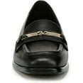 thumbnail image 4 of Naturalizer Fabienne Women's Loafers & Slip-Ons Black Pebbled Leather Size 8.5 W, 4 of 5