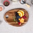 thumbnail image 2 of Pebble Shaped Acacia Serving Board 12" x 9", 2 of 11