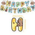 thumbnail image 1 of Lindo kit de decoración de globos con diseño de animales de capibara, globos pastel, decoraciones para fiestas de cumpleaños, fondo de capibara, dulce cumpleaños, 1 of 2