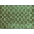 thumbnail image 1 of Ahgly Company Machine Washable Indoor Rectangle Oriental Turquoise Blue Modern Area Rugs, 5' x 8', 1 of 4