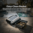 thumbnail image 4 of Betta Swift Solar-Powered Robotic Pool Skimmer with Dual Cleaning Mode, Soft-Contact Casing, and Large Easy-Clean Debris Basket, 4 of 10