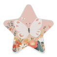 thumbnail image 2 of Star Shaped Energy Saving Night Light Living Room Night Light, Bedroom Night Light, Corridor Night Light, Study Night Light Pink Butterflies and Red Flowers, 2 of 6