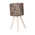 thumbnail image 3 of DYNWAVECA Planter Basket Plant Pot Stand Shelf Rack Handwoven Riser Display Flowerpot Holder for Potted Plant Home Corner Patio Outside 25x40cm Dia 20cm, 3 of 9