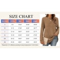 thumbnail image 6 of SHIBEVER Sweaters for Women Fall Casual Long Sleeve Tunic Tops Fashion Crewneck Sweatshirts Winter Lightweight Pullover Loose Shirts for Women, 6 of 8