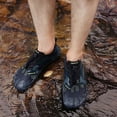 thumbnail image 5 of LJEFF Men Water Shoes, Breathable Non-Slip Quick Dry Lightweight Trail Beach Aqua Sneakers Dark Blue, 5 of 9