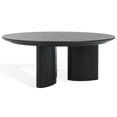 thumbnail image 5 of Safavieh Barnard Wood  Coffee Table in Black, 5 of 8