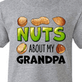 thumbnail image 4 of Inktastic Nuts About My Grandpa Peanut, Almond, Pistachio Youth T-Shirt, 4 of 5