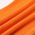 thumbnail image 6 of Women Summer Tops Women Fashion Solid Sexy Flower Bodice Casual Sleeveless Vest Camisole Top with Bra Cute Tops for Christmas Running Top Womens Cycling with Pockets Cardigan Set Blouse Orange S, 6 of 8