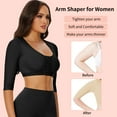 thumbnail image 5 of COMFREE Arm Shaper for Women Arm Compression Front Buckle Bra Shapewear Top, 5 of 6