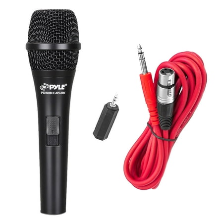 Professional Handheld Condenser Microphone, Vocal Cardioid Mic with 15' ft. XLR Cable