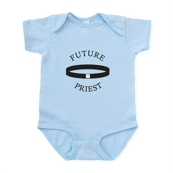 CafePress - Future Priest Infant Bodysuit - Baby Light Bodysuit, Size Newborn - 24 Months
