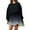 Black, variant on Sngxgn Long Sleeve Midi Dress Casual Loose Flowy Dresses(Blue,M)