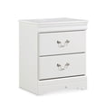 thumbnail image 1 of Bowery Hill 2 Drawer Nightstand in White, 1 of 4