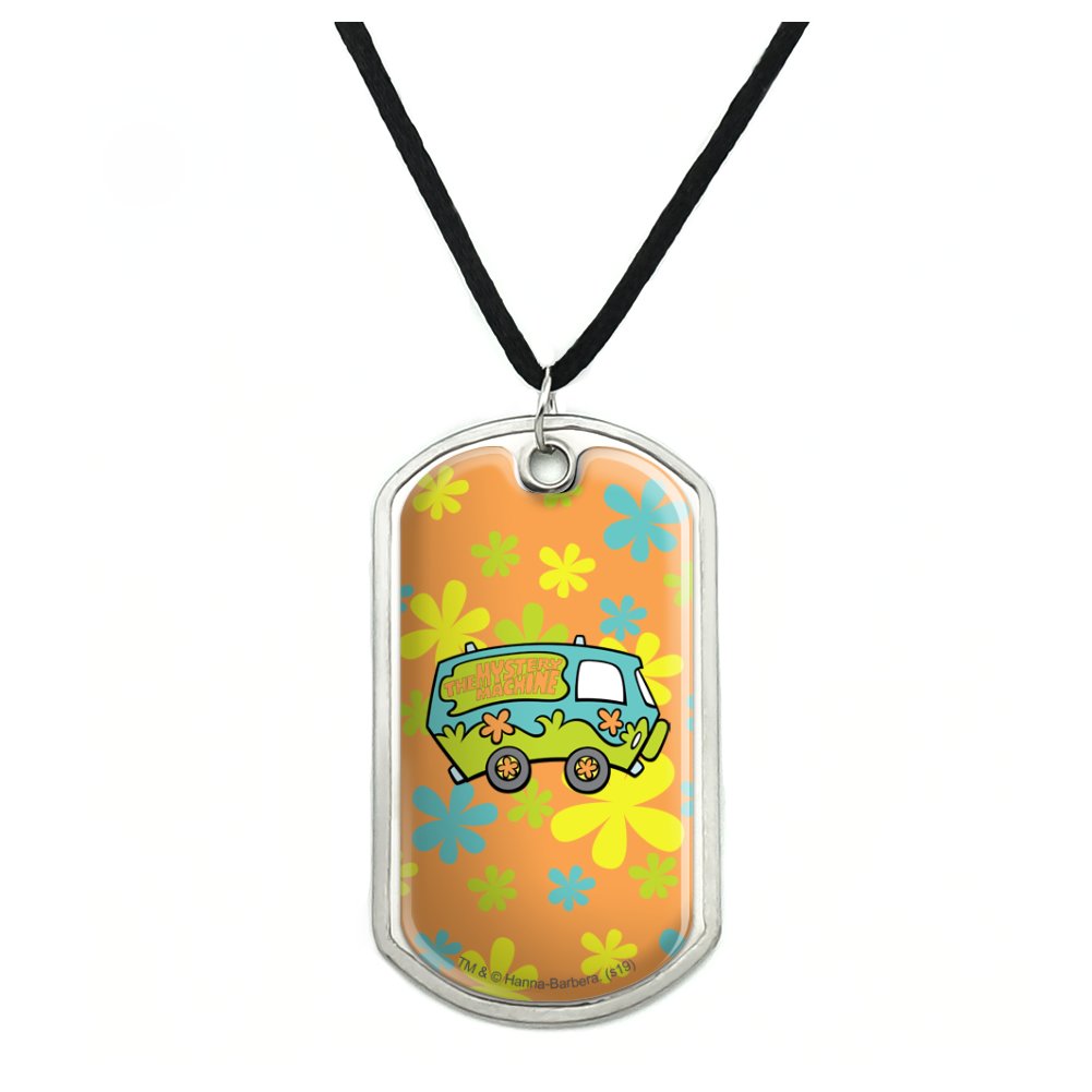 Graphics and More ScoobyDoo The Mystery Machine Military Dog Tag