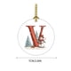 thumbnail image 2 of 2024 26 Letter Christmas Snowman Christmas Pendant - Acrylic Car Pendant Saint, 2 of 5