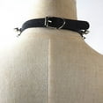thumbnail image 4 of Gothic Star Pendant Rivet Choker Women Punk Leather Neckalce Jewelry, 4 of 6