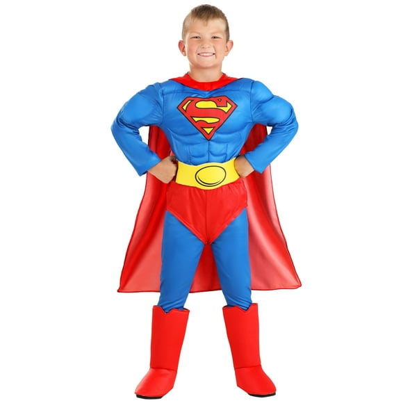 Classic Superman Deluxe Kids Costume