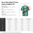 thumbnail image 3 of PAYOHTO Cool Leaves Mens Hawaiian Casual Short-sleeved Shirt Tropical Summer Beach Button Down Shirts, 3 of 7