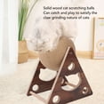 thumbnail image 3 of Boule à Gratter pour Chat, Jouet Interactif Intérieur Compact pour Animaux de Compagnie, 3 of 7