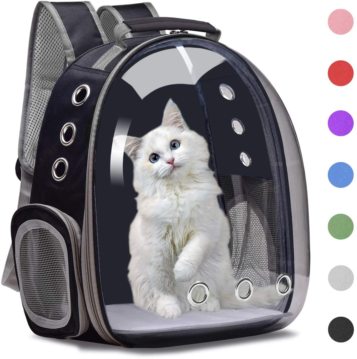 Henkelion Cat Backpack Carrier Bubble Bag, Small Dog Backpack Carrier