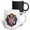 Multicolor, variant on 3drose, Cool Proud British Gentleman. Funny and Elegant Patriotic Art Gift, 11oz Two-tone Red Mug