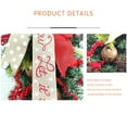 thumbnail image 6 of Christmas Garland Decoration for Stairs Front Door, PVC Material Ornaments Pendants, Easy to Hang Reusable, Suitable for All Seasons Home Party Festive Decorations, 6 of 9