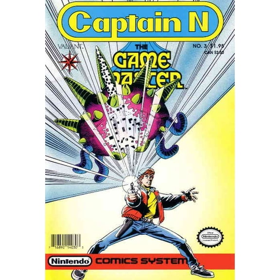 Captain N: the Game Master #3 VF ; Valiant Comic Book