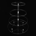 thumbnail image 3 of Round Cupcake Stand, Cupcake Holder Easy Installation 4 Tier Sturdy  for Parties for Wedding, 3 of 8