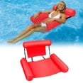 thumbnail image 2 of CJiaWei Inflatable Water Swimming Chair Folding Pool Float Seat Backrest Bed Foldable Inflatable Swimming Chair, 2 of 5
