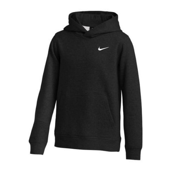 Nike Youth Fleece Pullover Hoodie (Black, X-Large)