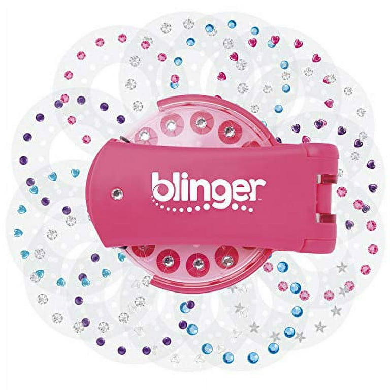 blinger Pro Series | Limited Edition Special – Bling Set with FREE blinger  Styling Tool + 225 Precision-Cut Glass Crystals + Vanity Storage Box 