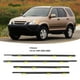 thumbnail image 3 of Moldado de Correa de la Puerta Trasera, Ruidos de Aislamiente Fuera de la ventana weatherstrip bindo impermeable 72450 SCA E01 4pcs resistente a la edad duradera para CRV 2002-2006, 3 of 7