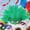 Green, variant on Unisex Glitter Feather Masquerade Eye Mask | Carnival Costume Accessory for , Mardi Gras - Matte Colorful Feathers