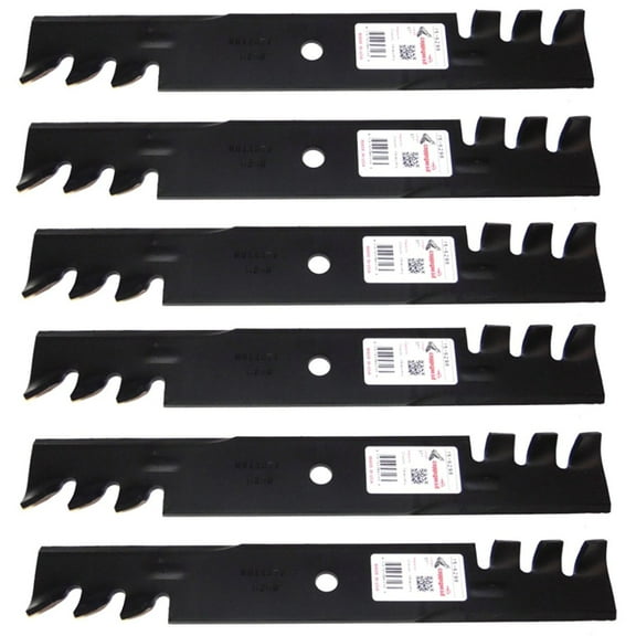 (6) 6298 Rotary Blades Compatible With Dixie Chopper 30227-50, 30227-50V