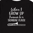 thumbnail image 4 of Inktastic Future Trombone Player Music Gift Boys or Girls Long Sleeve Toddler T-Shirt, 4 of 5