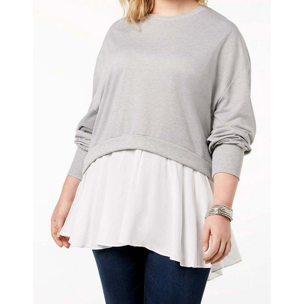 womens plus fashion sweatshirts