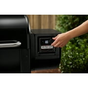 Weber Smoque XL Pellet Grill, 34 Inch Wood Fired Pellet Smoker with Wifi Capability, Black