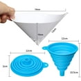 thumbnail image 4 of 100 Paint Strainers Car Nylon Conical Paper For Car Paint Paint Strainer Paint Filter Painting Accessories For Water Transfer Printing,Disposable Paint Filter With Foldable Silicone Funnel, 4 of 4