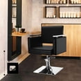 thumbnail image 4 of Silla Sillón de Barberia Big Room Hidráulico Estetica Salon Giratorio negro BSSBCH000001, 4 of 7