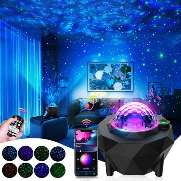 Jinsinto Aurora Borealis Projector Star Projector with Music Speaker for Adults and Kids Home Decor