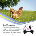 thumbnail image 4 of Methold Casco de seguridad para mascotas, sombreros de concha divertidos, sombreros duros, accesorios para gallinas, cascos de juguete, cascos Type3 NO3, 4 of 6