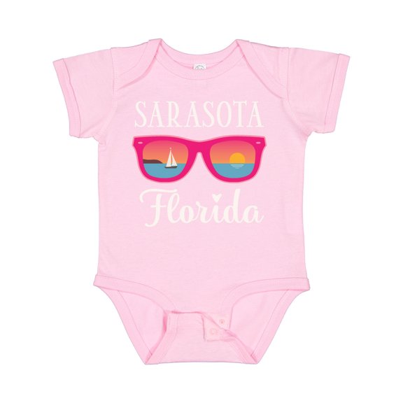 Inktastic Sarasota Florida Summer Trip Girls Baby Bodysuit