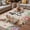 Light Beige Light Pink, variant on Easter Outdoor Rug for Patio/Deck/Porch, Non-Slip Large Area Rug 3 x 5 Ft, Spring Rabbit Eggs Flowers Flags Leaves Wood Grain Indoor Outdoor Rugs Washable Area Rugs, Camping Rug Carpet Runner