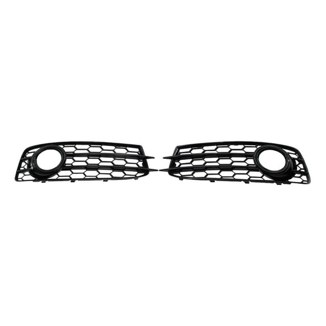 Luces Antiniebla shamjiam 2 uds Parrilla de Parachoques Delantero Reemplazo Premium Negro