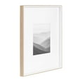 thumbnail image 6 of Kate and Laurel Gibson Modern Wall Picture Frame Set of 3, 16x20 matted to 8x10, White and Natural, Modern Three-Piece Frame Set for Gallery Wall Frame Set in Living Room Wall Decor, 6 of 9