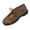 Brown, variant on Gpaecead Women's Lace Up Mary Jane Flats Faux Suede Round Toe Ballet Comfort Shoes With Non Slip Outsole For Work And Casual Khaki