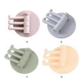 thumbnail image 1 of Seamless Adhesive Hook Strong Bearing Capacity Seamless Adhesive Stick Hooks Bathroom Kitchen Supplies Hooks Key Holder Storage Racks Green, 1 of 5