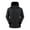 Black, variant on BADHUB Men's 3-in-1 Rain Jacket Big & Tall Windbreaker with Detachable Fleece Lined Rain Coat Waterproof Hooded Outdoor Raincoat Hiking Casual Soft Shell Holiday Deals
